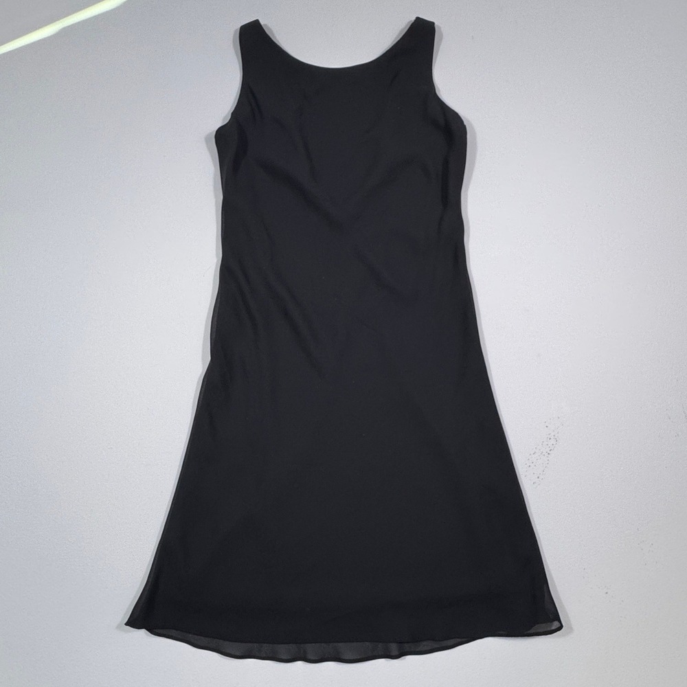 Jump Apparel Co by Wendye Chaitin Sleeveless Black Midi‎ Dress 3/4